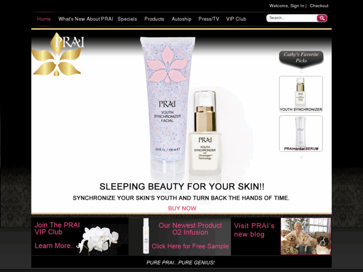 www.praibeauty.com