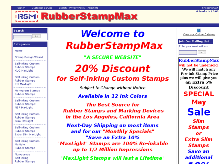 www.rubberstampmax.com