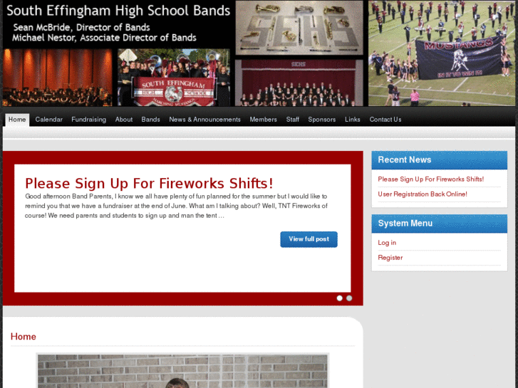 www.sehsbands.com