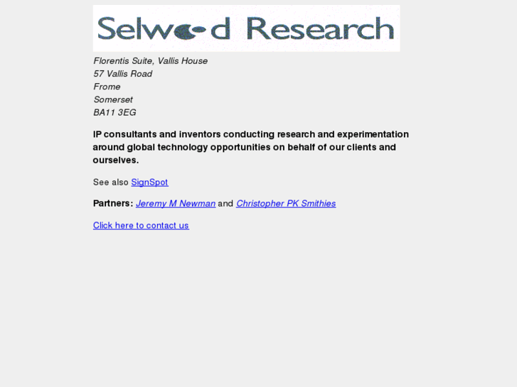 www.selwoodresearch.co.uk