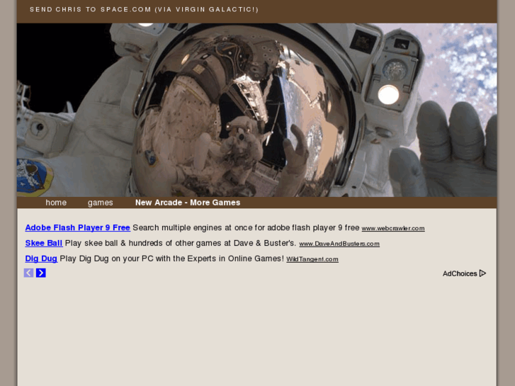 www.sendchris2space.com