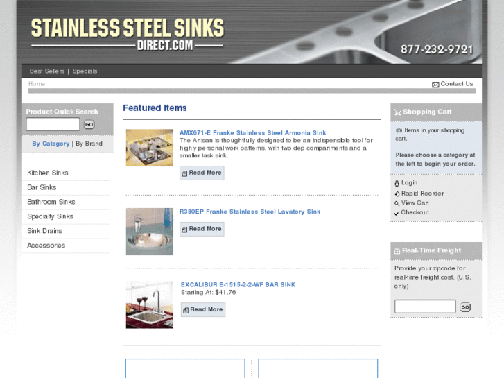 www.stainlesssteelsinksdirect.com