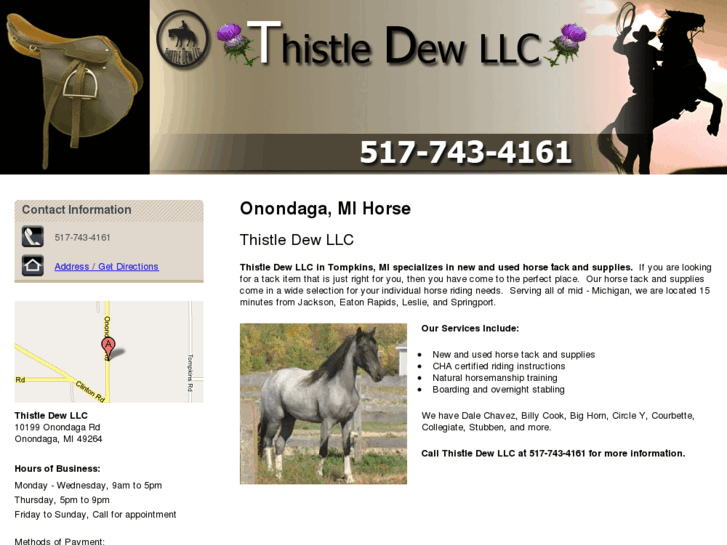 www.thistledewtackshopjacksonmi.com