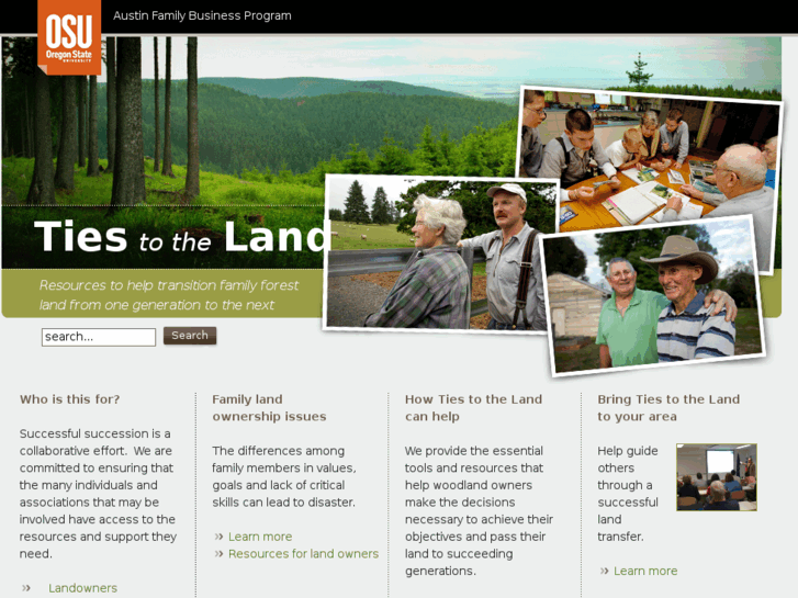 www.tiestotheland.org