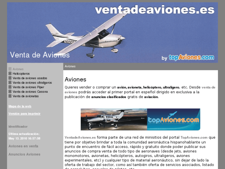 www.ventadeaviones.es