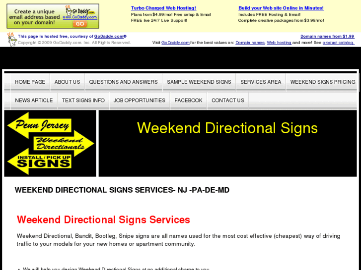 www.weekenddirectionalsigns.com