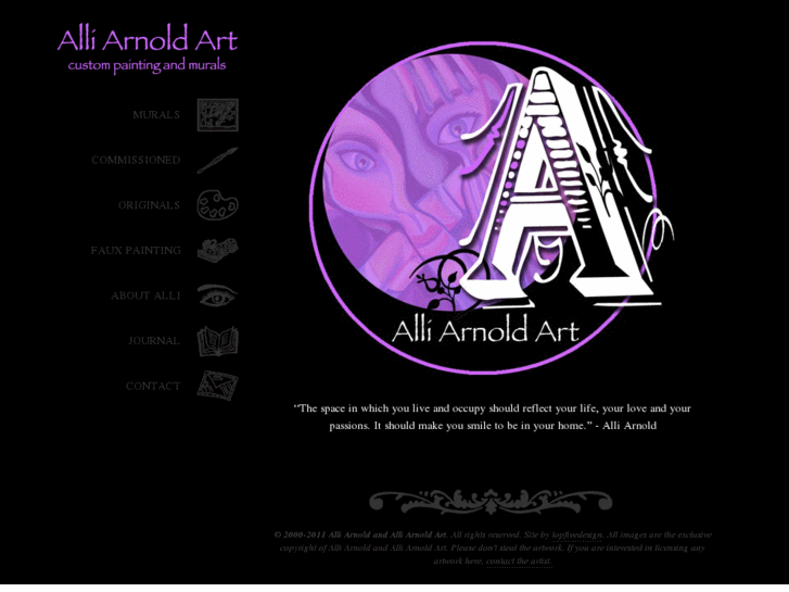 www.alliarnoldart.com