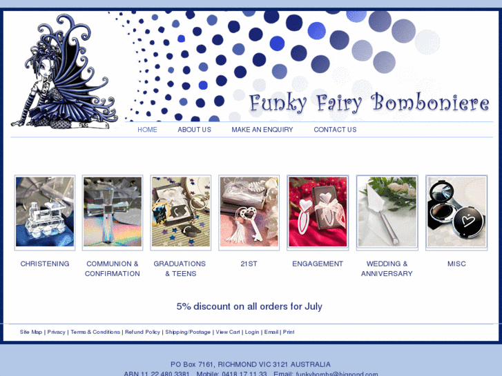 www.funkyfairybomboniere.com.au