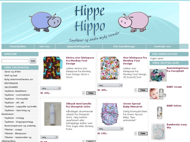 www.hippehippo.no