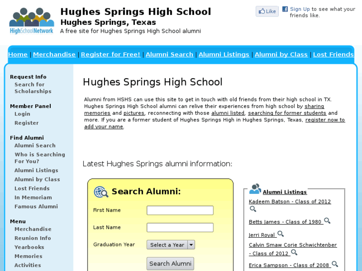 www.hughesspringshighschool.com