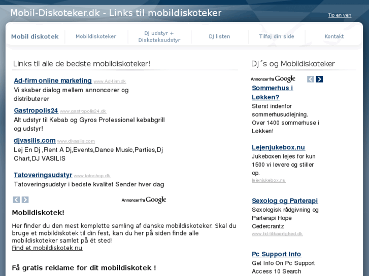 www.mobil-diskoteker.dk