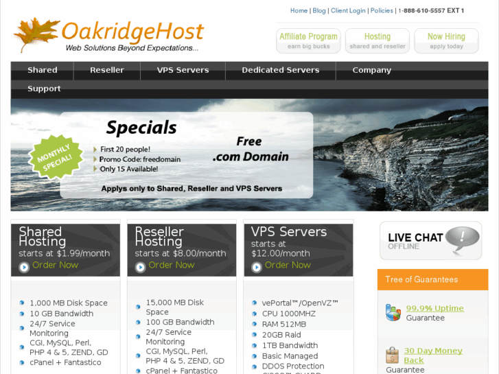 www.oakridgehost.com