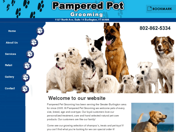 www.pamperedpetvt.com