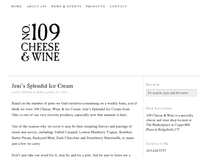 www.109cheeseandwine.com