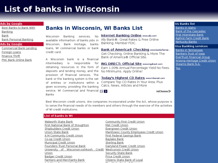 www.banksinwisconsin.net