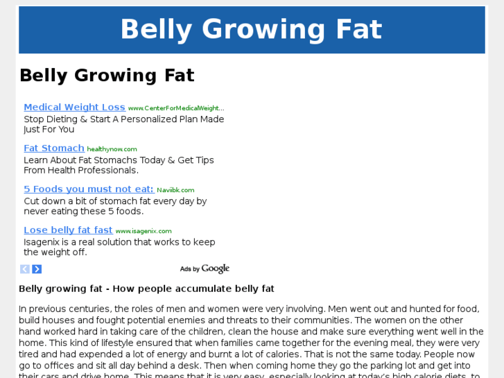 www.bellygrowingfat.com