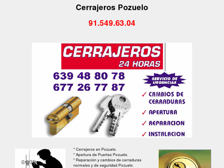 www.cerrajeropozuelo.es