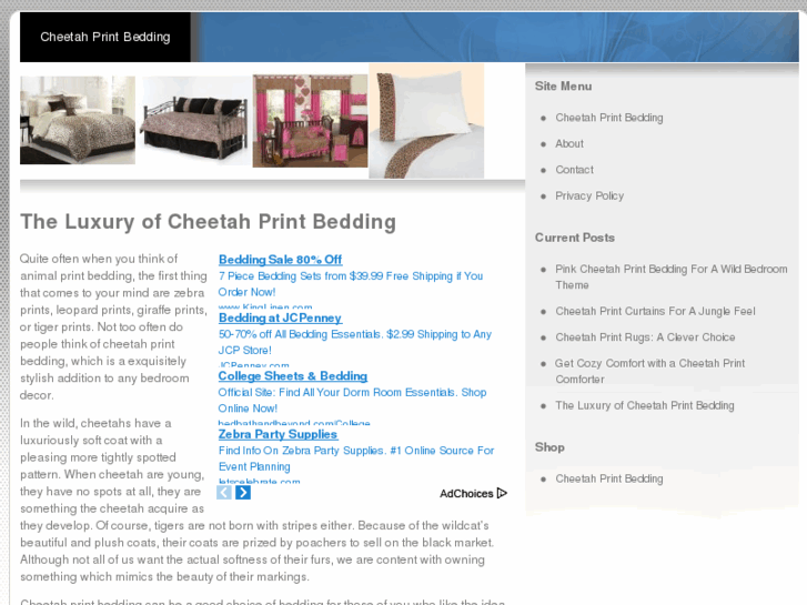 www.cheetahprintbedding.com