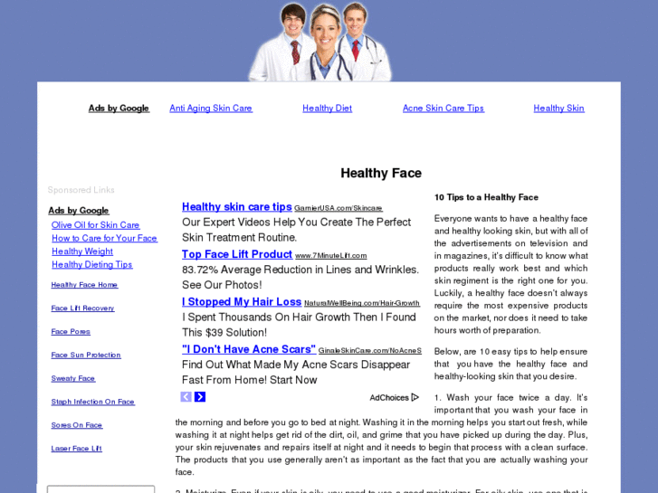 www.healthyface.org