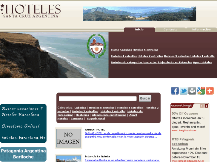 www.hoteles-santa-cruz.com.ar