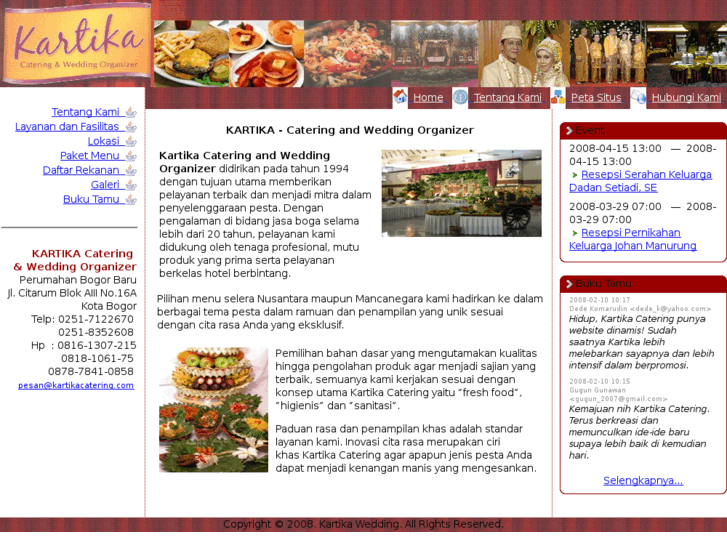 www.kartikacatering.com