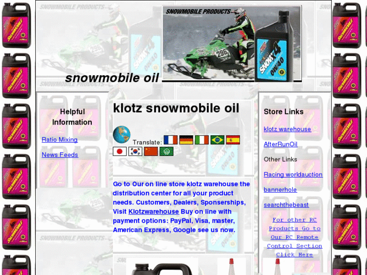 www.klotzsnowmobile.com