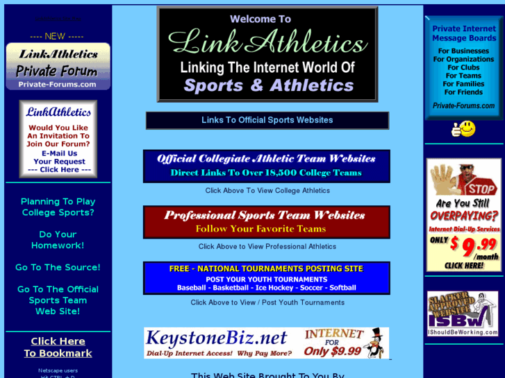 www.linkathletics.com