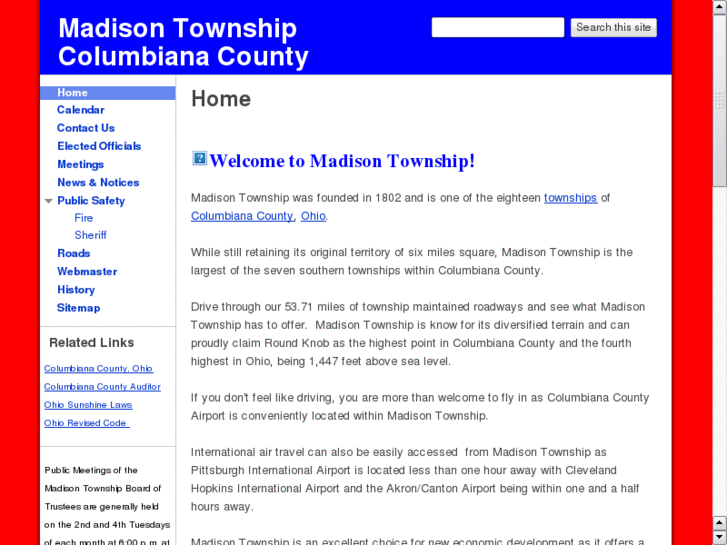 www.madisontownshipohio.com