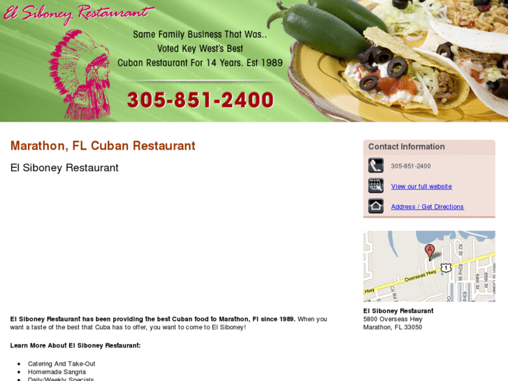 www.marathoncubanrestaurant.com