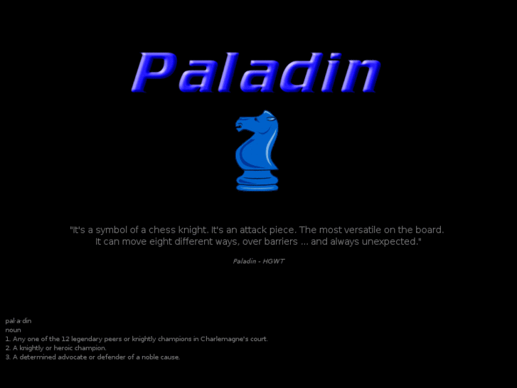 www.paladinusa.net