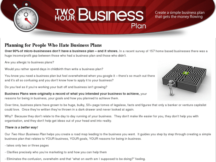 www.twohourbusinessplan.com