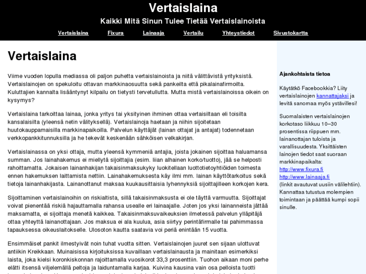 www.vertaislaina.com