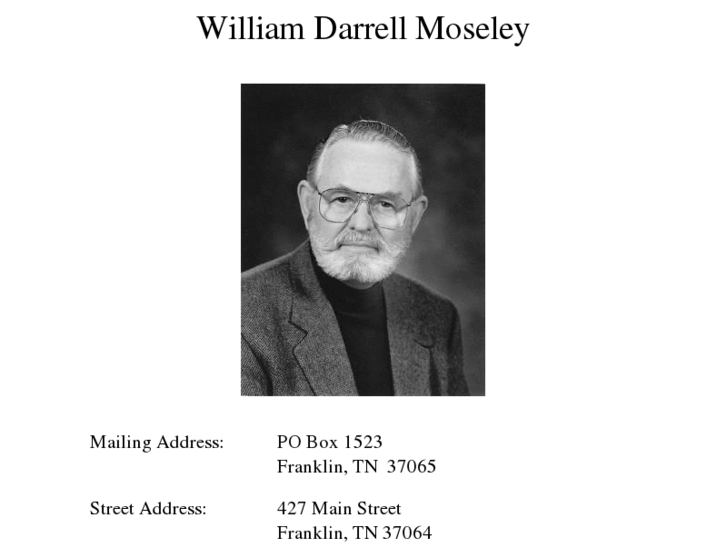 www.williamdarrellmoseley.com