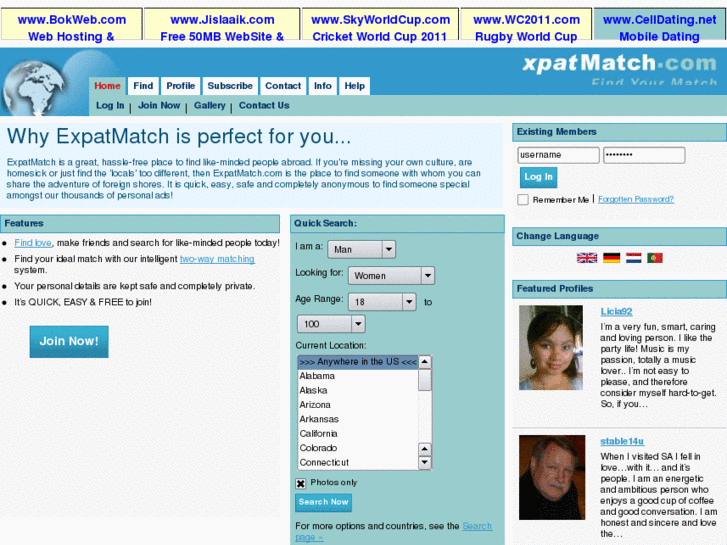 www.xpatmatch.com