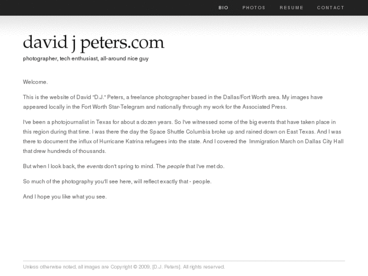 www.davidjpeters.com