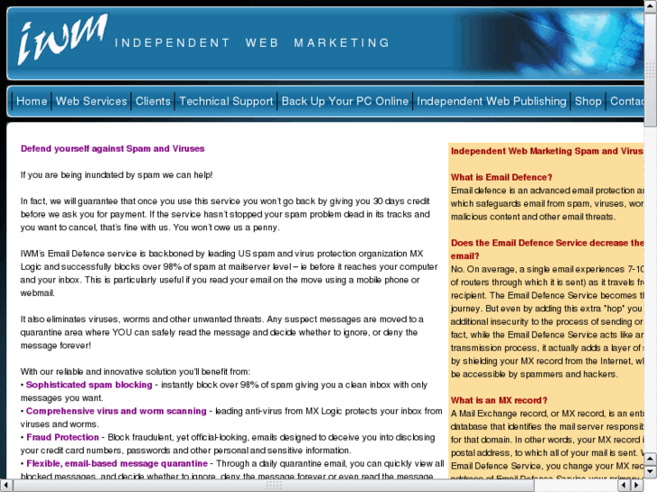 www.emaildefence.net