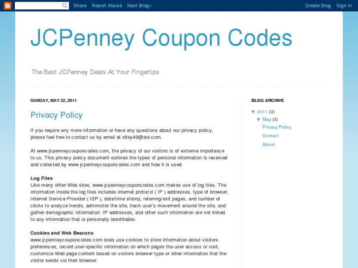 www.jcpenneycouponcodes.com