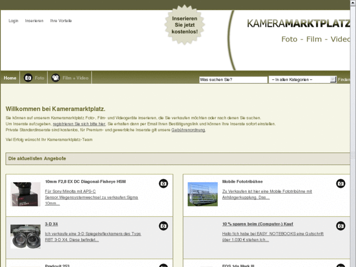 www.kameramarktplatz.biz