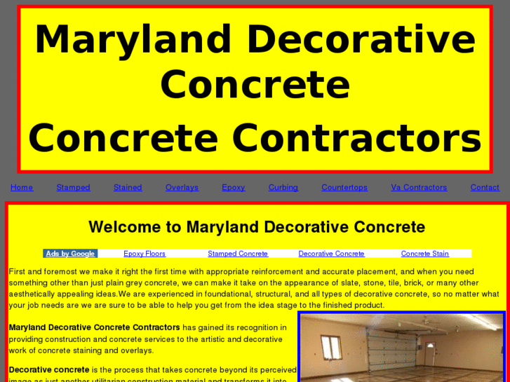 www.marylanddecorativeconcrete.info