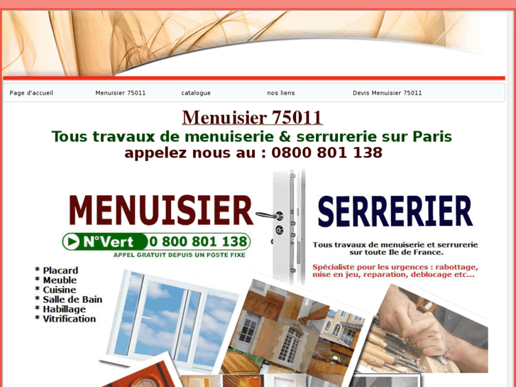 www.menuisier75011.net