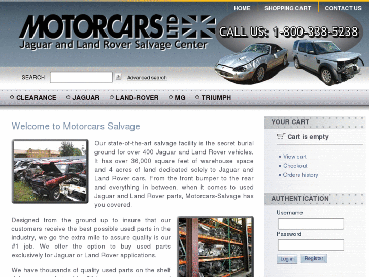 www.motorcars-salvage.com
