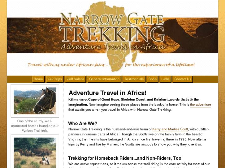 www.narrowgatetrekking.com