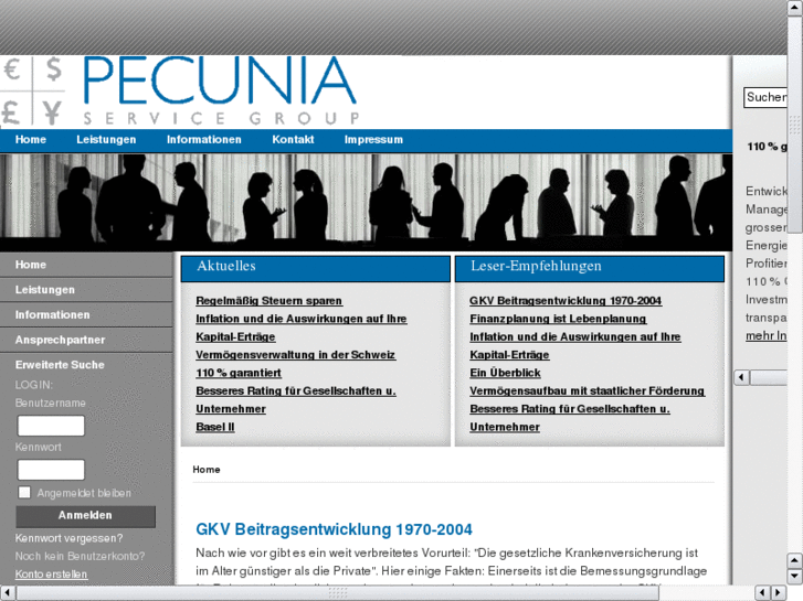 www.pecunia-service-group.net