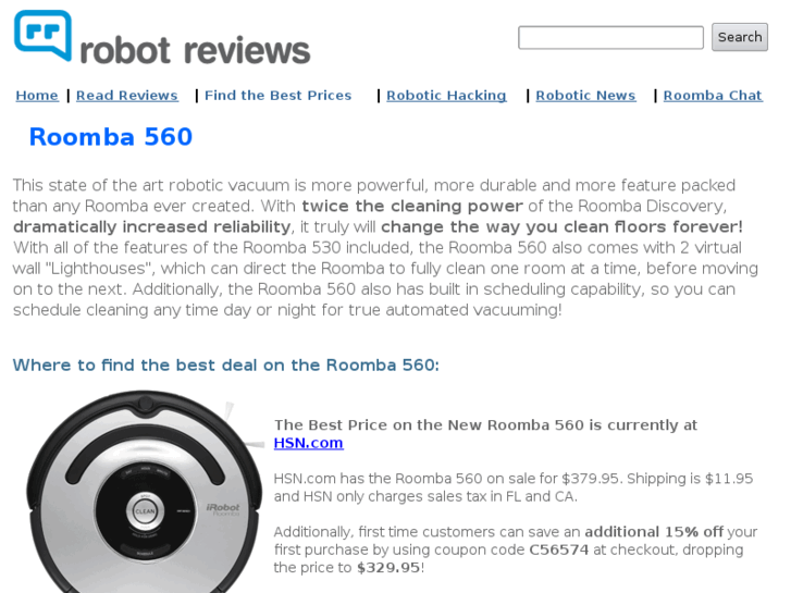 www.roomba560.com