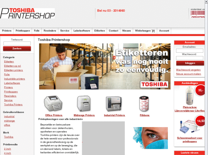 www.toshibaprintershop.be