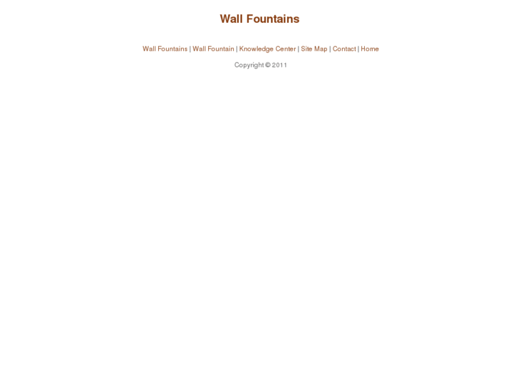 www.wall-fountains.org