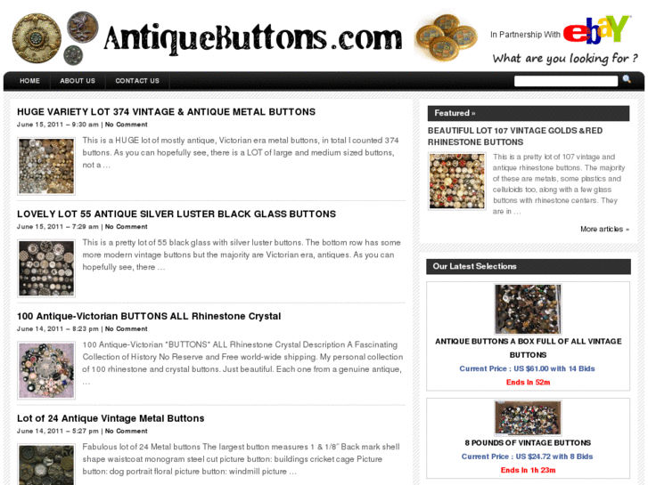 www.antiquebuttons.net