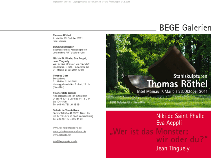 www.bege-galerien.de