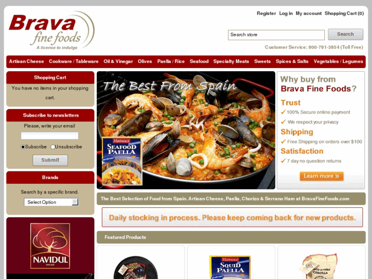 www.bravafinefoods.com