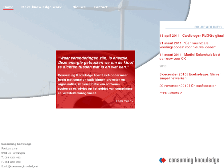 www.consumingknowledge.nl